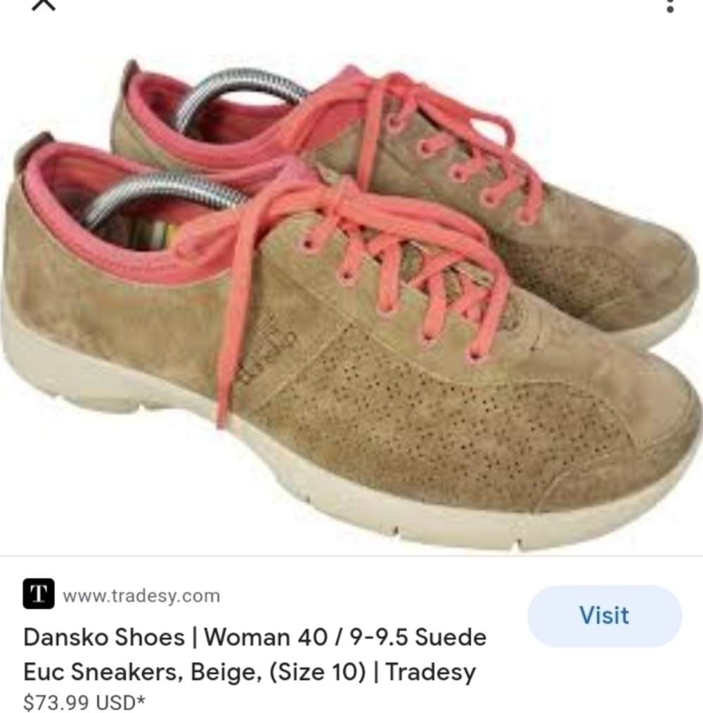 Dansko goes tennis shoes